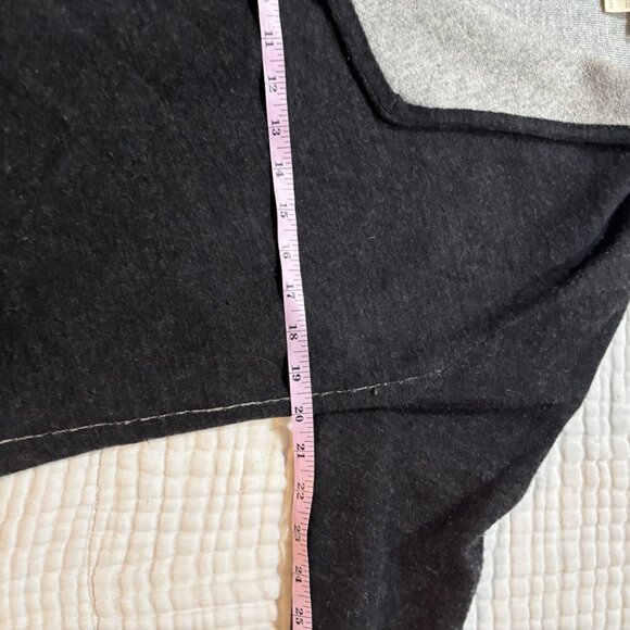 Eileen Fisher Reversible Open Front Cardigan Gray Wool Blend – Women’s XS - Picture 6 of 11